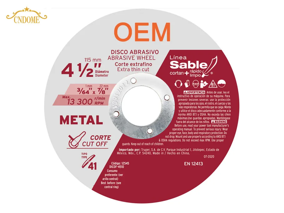 OEM Cutting Disc