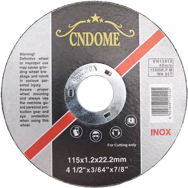 115mm inox cutting disc