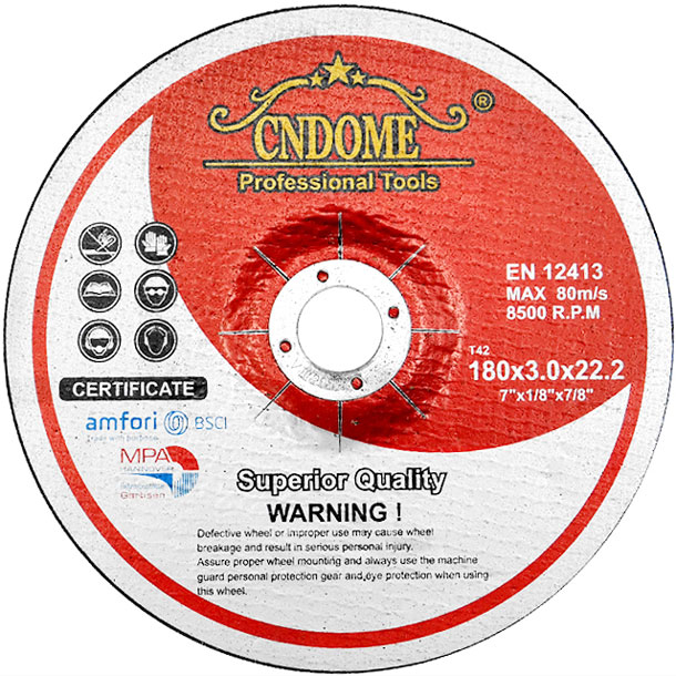 180mm Stainless Steel Cutting Disc