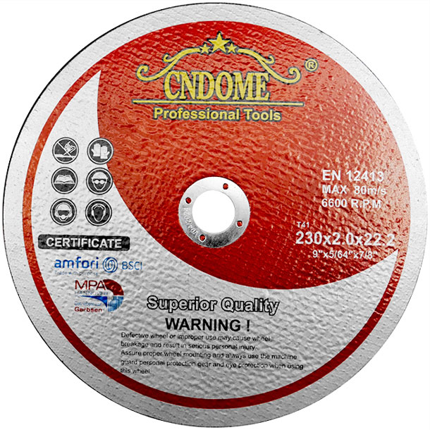 230mm Stainless Steel Cutting Disc