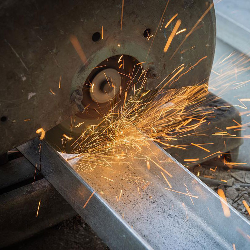 Cutting Structural Steel